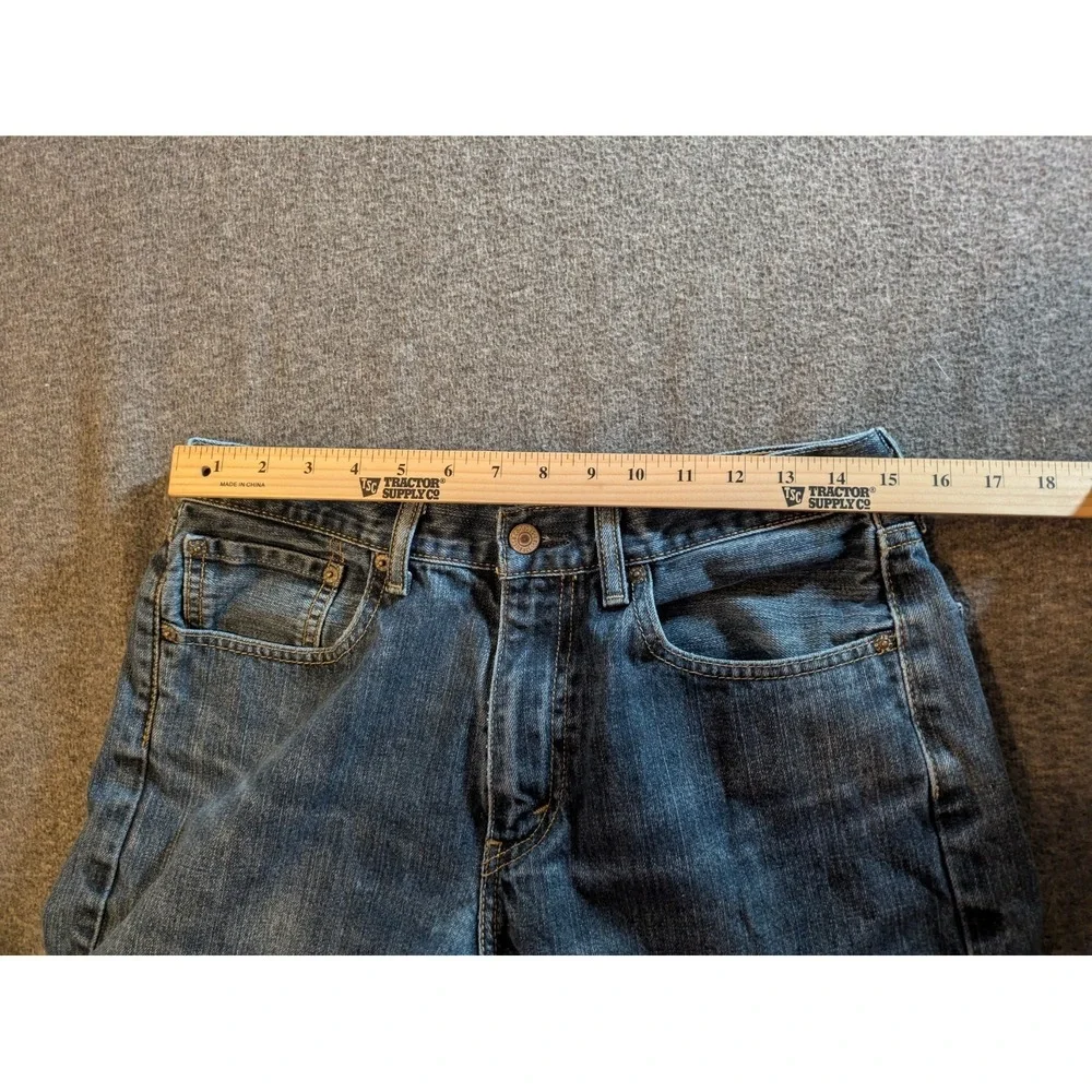 Levi's Jeans Mens 505 Relaxed Fit  33x32 Blue Straight Leg‎ Denim 100% Cotton